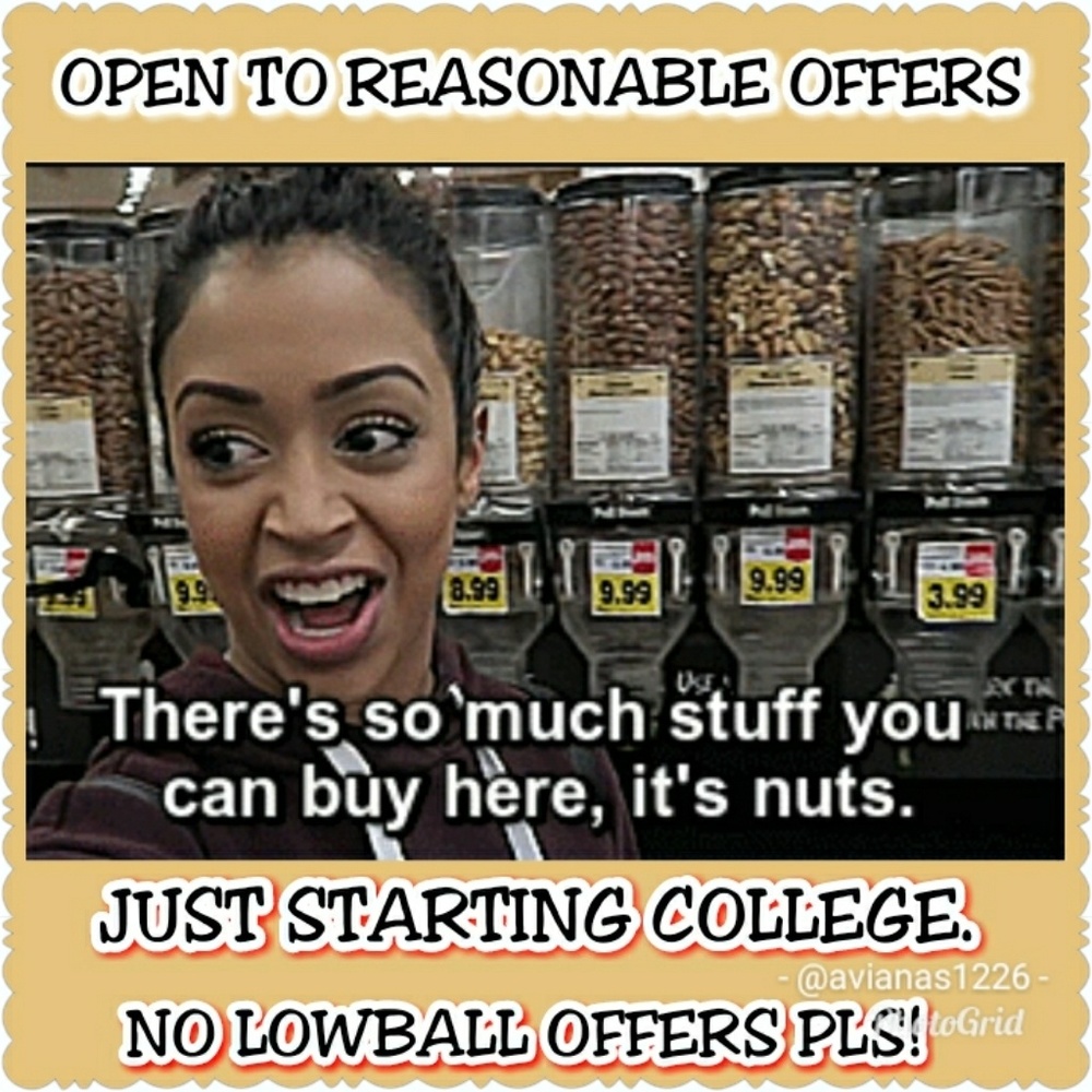 Accepting reasonable offers!